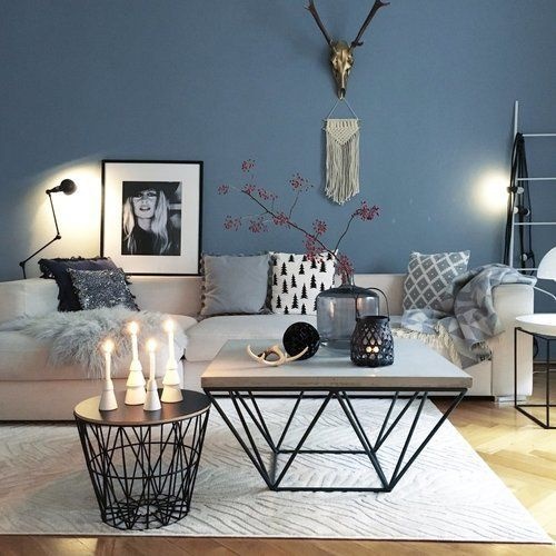 blaues-wohnzimmer-ideen-42_3 Kék nappali ötletek