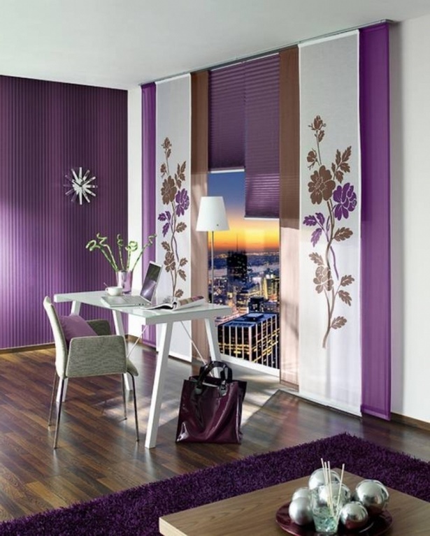 deko-lila-schlafzimmer-48_5 Dekoráció lila hálószoba