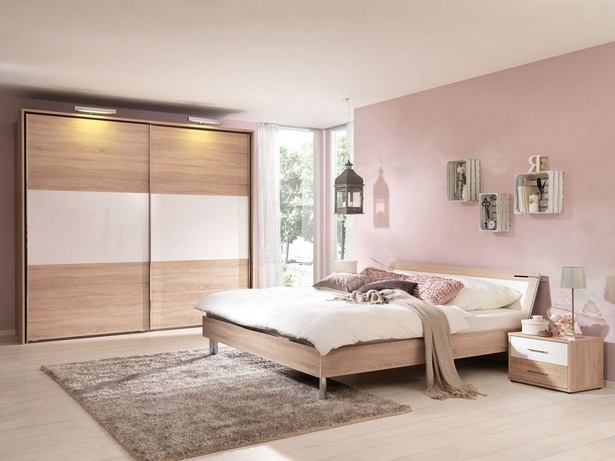 wandgestaltung-schlafzimmer-mit-farbe-79_7 Fal design hálószoba színes