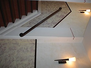 wandgestaltung-treppenhaus-62_17 Fal design lépcső