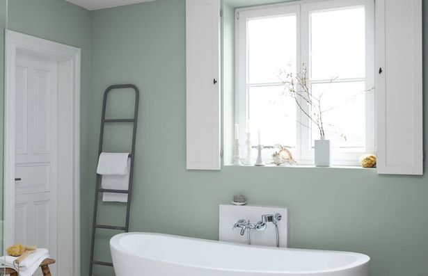 badezimmer-grau-grun-13 Fürdőszoba szürke zöld