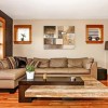 Ötletek színes design nappali
