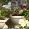 Készítsen magának szokatlan kerti díszeket