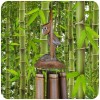 Bambusz dekoráció kert