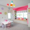 Gyermekszoba színes fal
