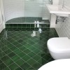 Zöld fürdőszoba csempe