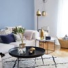 Fal színe kék nappali