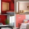 Hálószoba fal színe piros