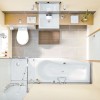 Fürdőszoba ötletek kis fürdőszobákhoz