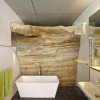 Természetes kő fürdőszoba ötletek