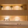 Tervezzen egy fürdőszobát nappali fény nélkül
