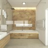 Modern fürdőszoba bézs