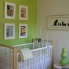Gyermekszoba dekoráció zöld