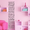 A lányok design tini szoba