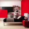Vörös ifjúsági szoba