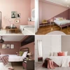 Régi rózsaszín hálószoba