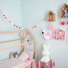 Rózsaszín dekoráció gyermekszoba