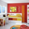 Ifjúsági szoba piros narancs