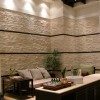 Fal design nappali kő megjelenés
